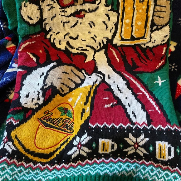Small LIGHT UP UGLY SWEATER - Picture 3 of 4